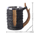 Rustic Tree Branch Beer Mug – Viking-Inspired Woodland Tankard