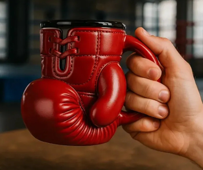 Knockout Boxing Glove Mug – Funny Boxer Gift & Sports Decor