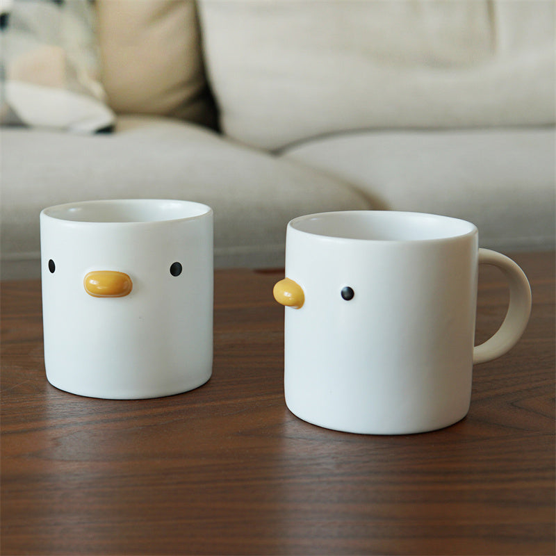 Cute Chicken Ceramic Mug – Adorable Chick Cup & Funny Gift