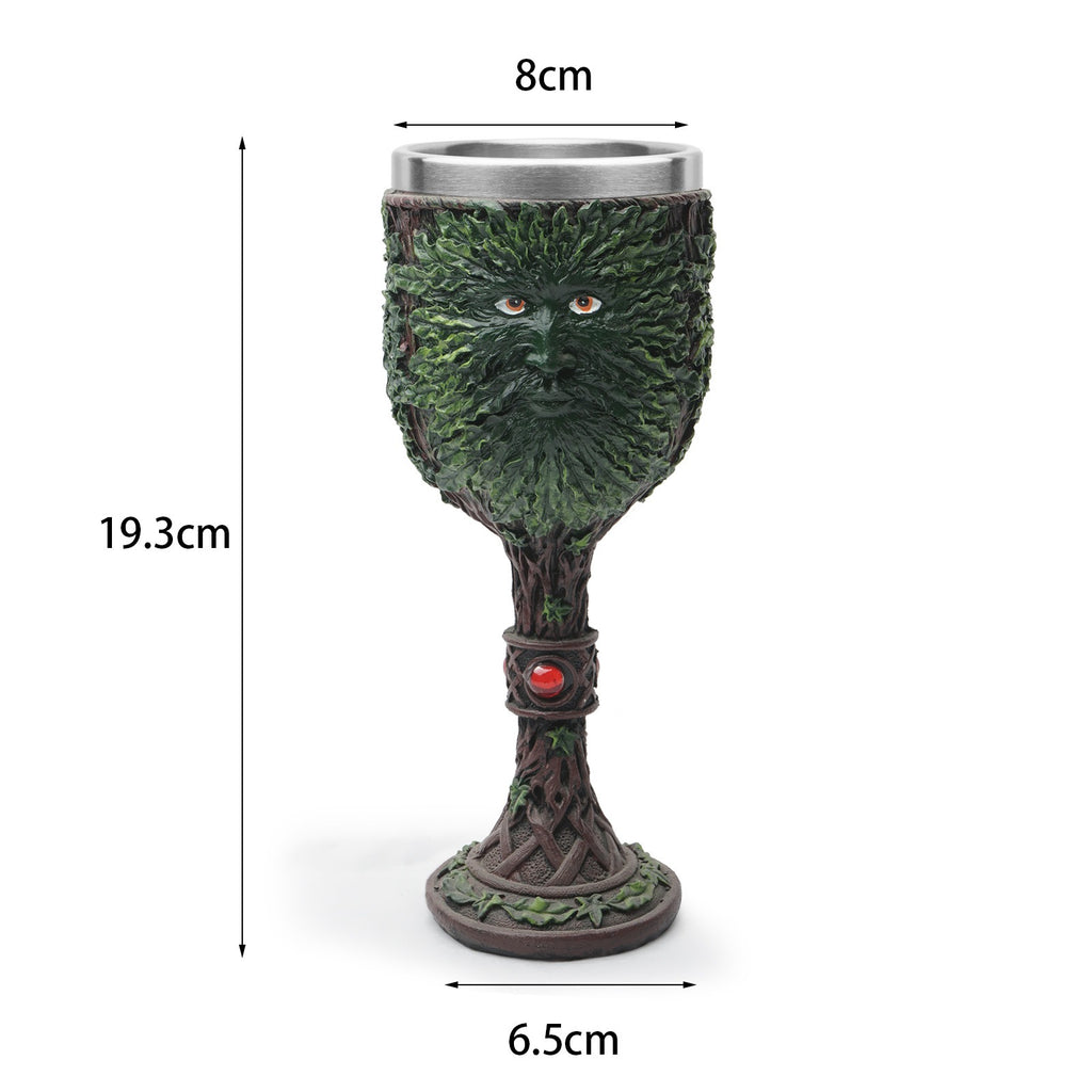 Haunted Tree Man Goblet – Gothic Forest Chalice Décor