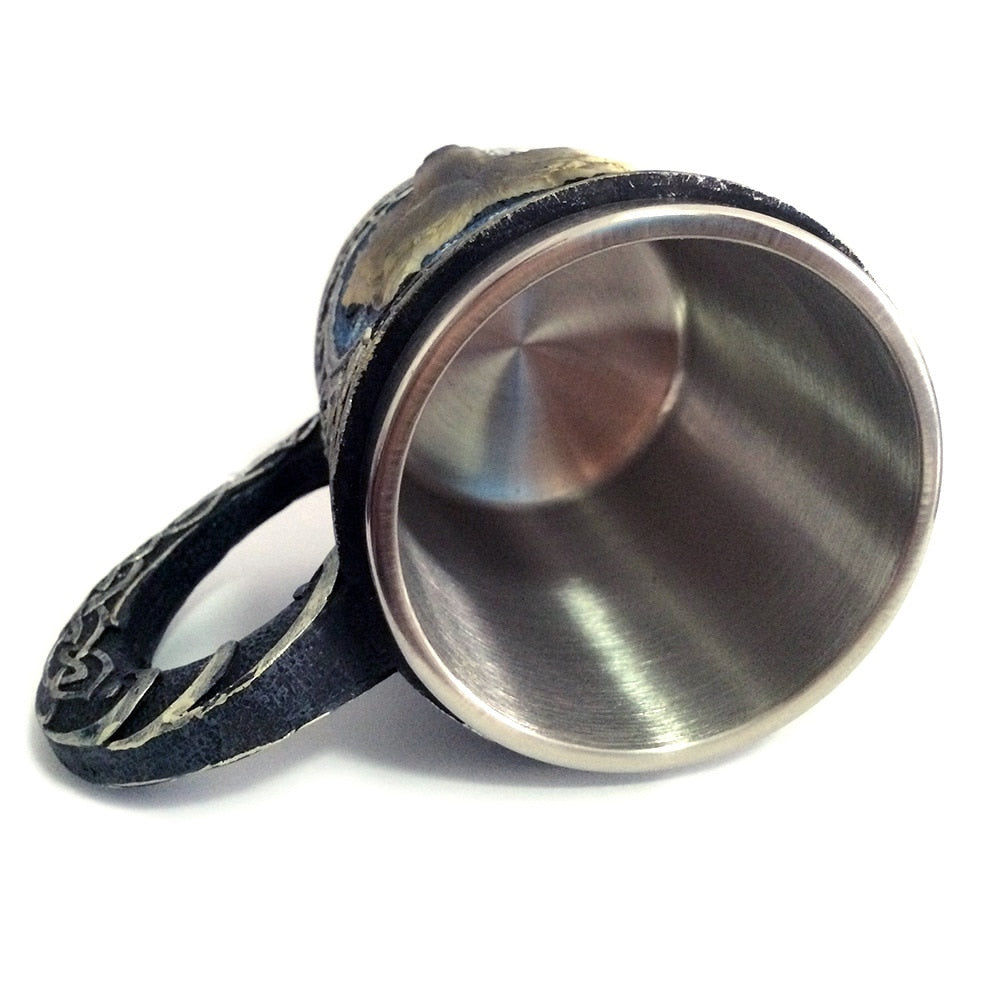 3D Wolf Head Mug – Gothic Wolf Collector Gift & Novelty Cup