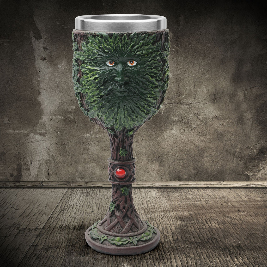 Haunted Tree Man Goblet – Gothic Forest Chalice Décor