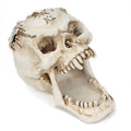 Screaming Skull Pen Holder – Creepy Gothic Desk Organizer
