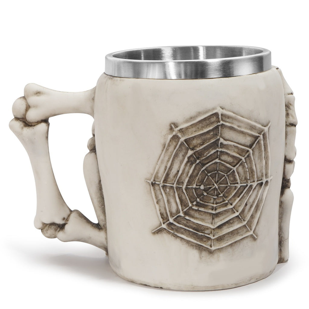 Creepy Skeleton Hands Skull Mug – Gothic Horror Novelty Gift